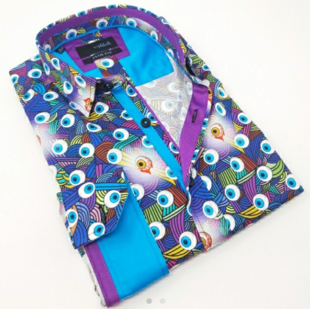 EIGHT X MEN'S SIZE LARGE SHIRT
